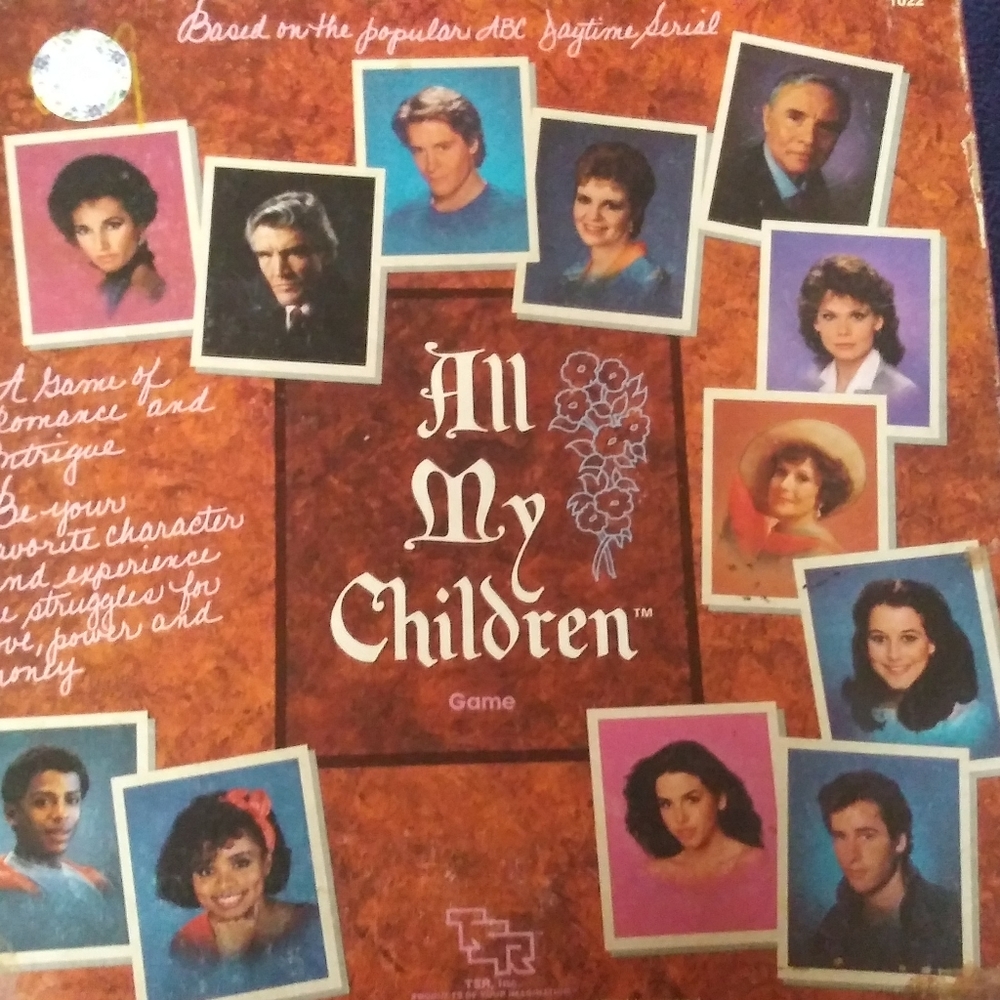 All my Children vintage board game